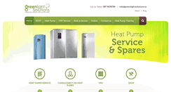 Desktop Screenshot of greenlightsolutions.ie