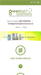 Mobile Screenshot of greenlightsolutions.ie
